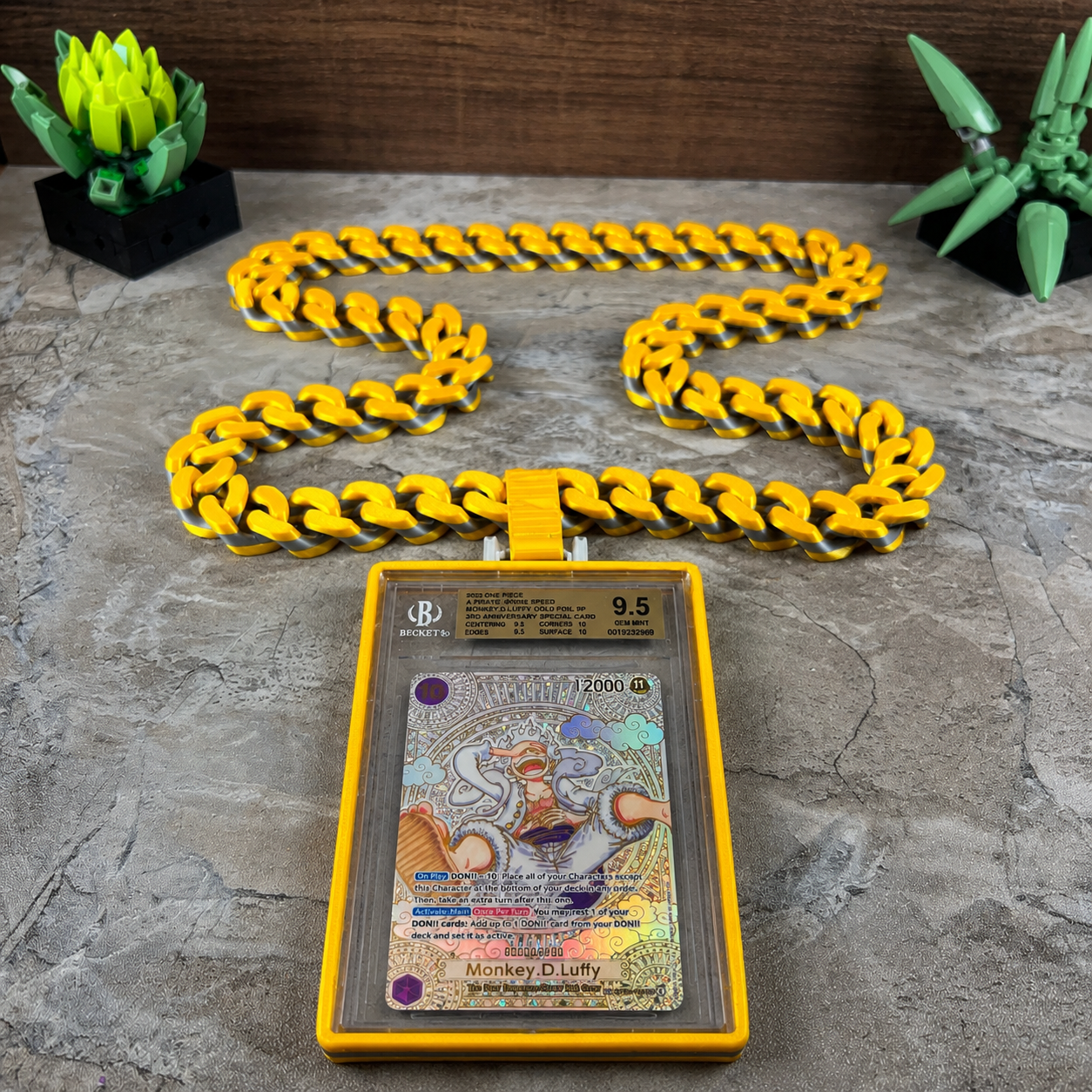 graded card necklace Holder for Cards COLOR OPTIONS:Pearl White The chain necklace holder cake decorations Yu-Gi-Oh Speed Duel Battle