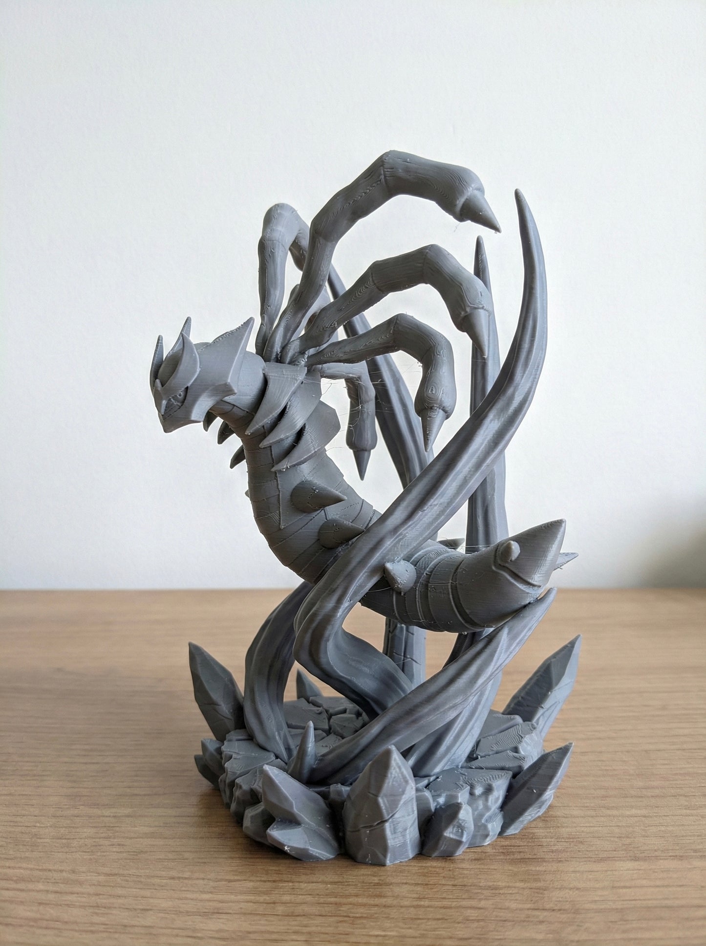 Giratina Origin Form Diorama Statue Premium 3D Printed Pokémon Collectible Display Figure