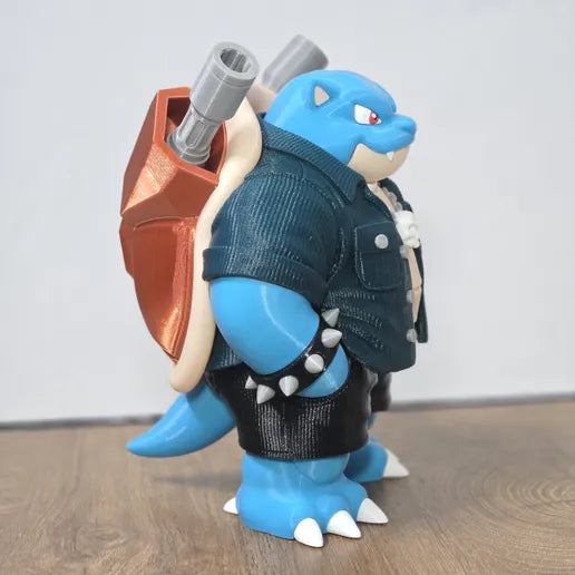 Urban Blastoise Pokémon Statue – 25 cm | Premium 3D Printed Pokémon Collectible Figure