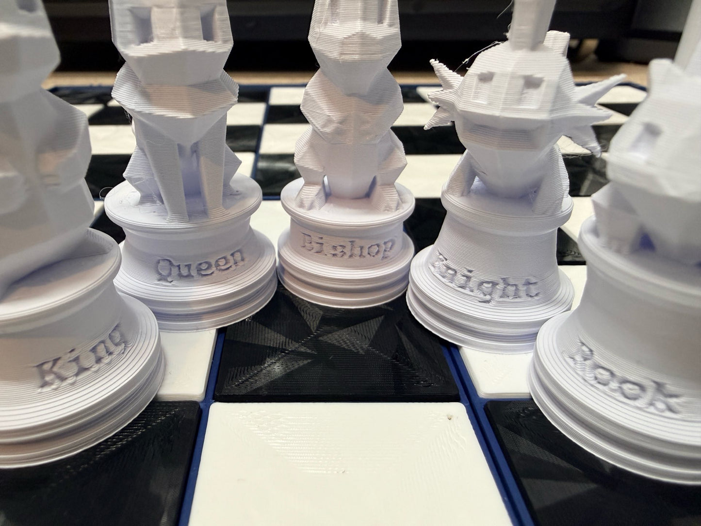 Pokémon Chess Set | 3D Printed Chess Board & Pokémon Figures