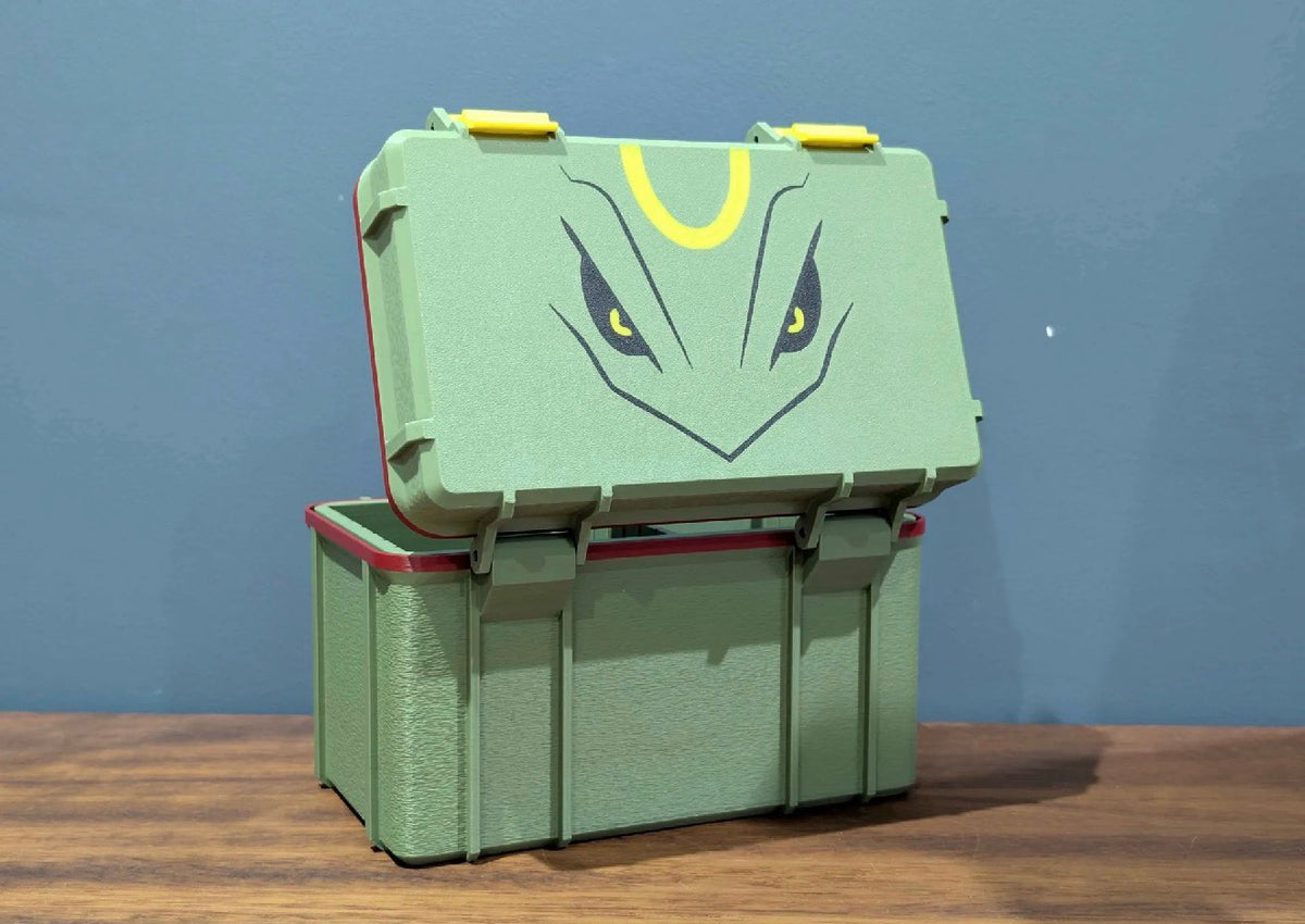 Pokémon Toploader & PSA Graded Card Storage Box | 3D Printed Organizer