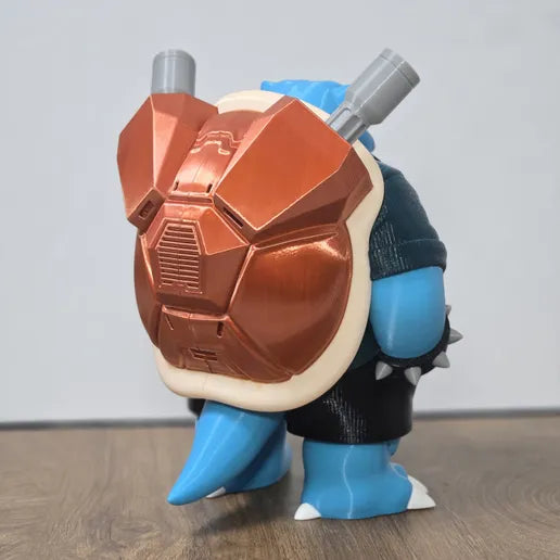 Urban Blastoise Pokémon Statue – 25 cm | Premium 3D Printed Pokémon Collectible Figure