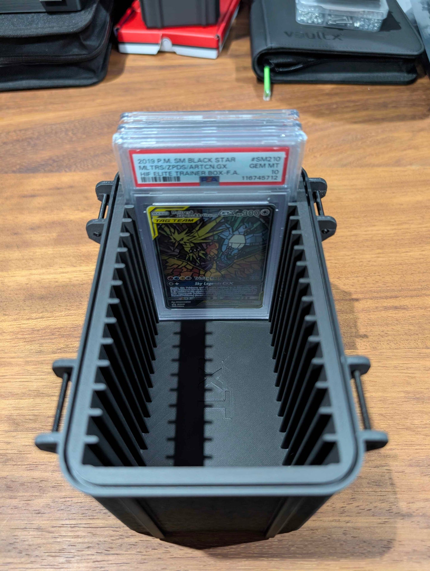 Pokémon Toploader & PSA Graded Card Storage Box | 3D Printed Organizer