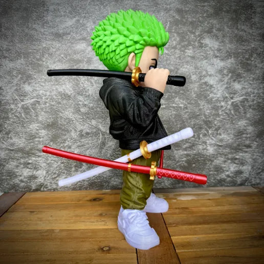 Zoro Urban Figure One Piece | Anime Collectible Statue | 3D Printed Display Model | Desk & Shelf Decor
