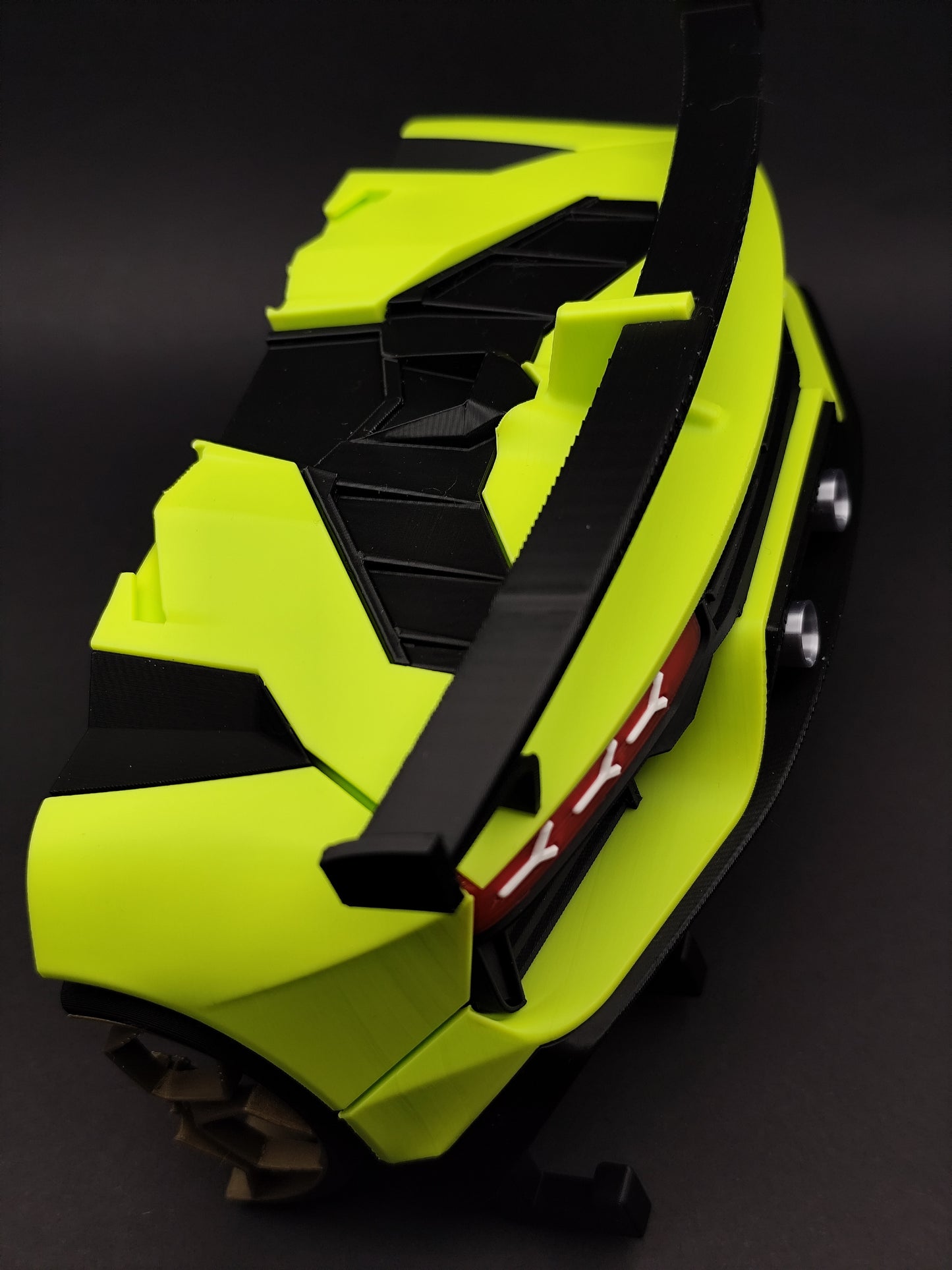 Aventador Rear Wall Key Holder | Sports Car Key Rack | 3D Printed Organizer | Supercar Wall Decor