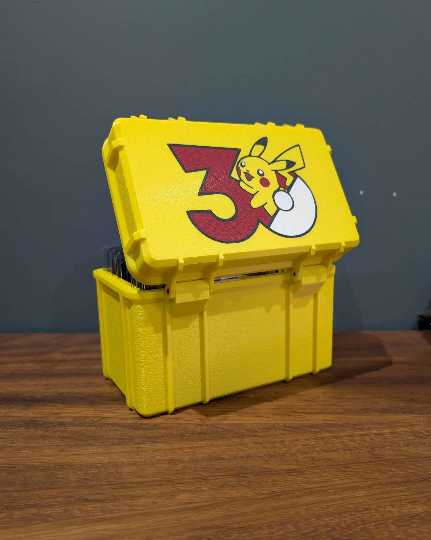 Pokémon Toploader & PSA Graded Card Storage Box | 3D Printed Organizer