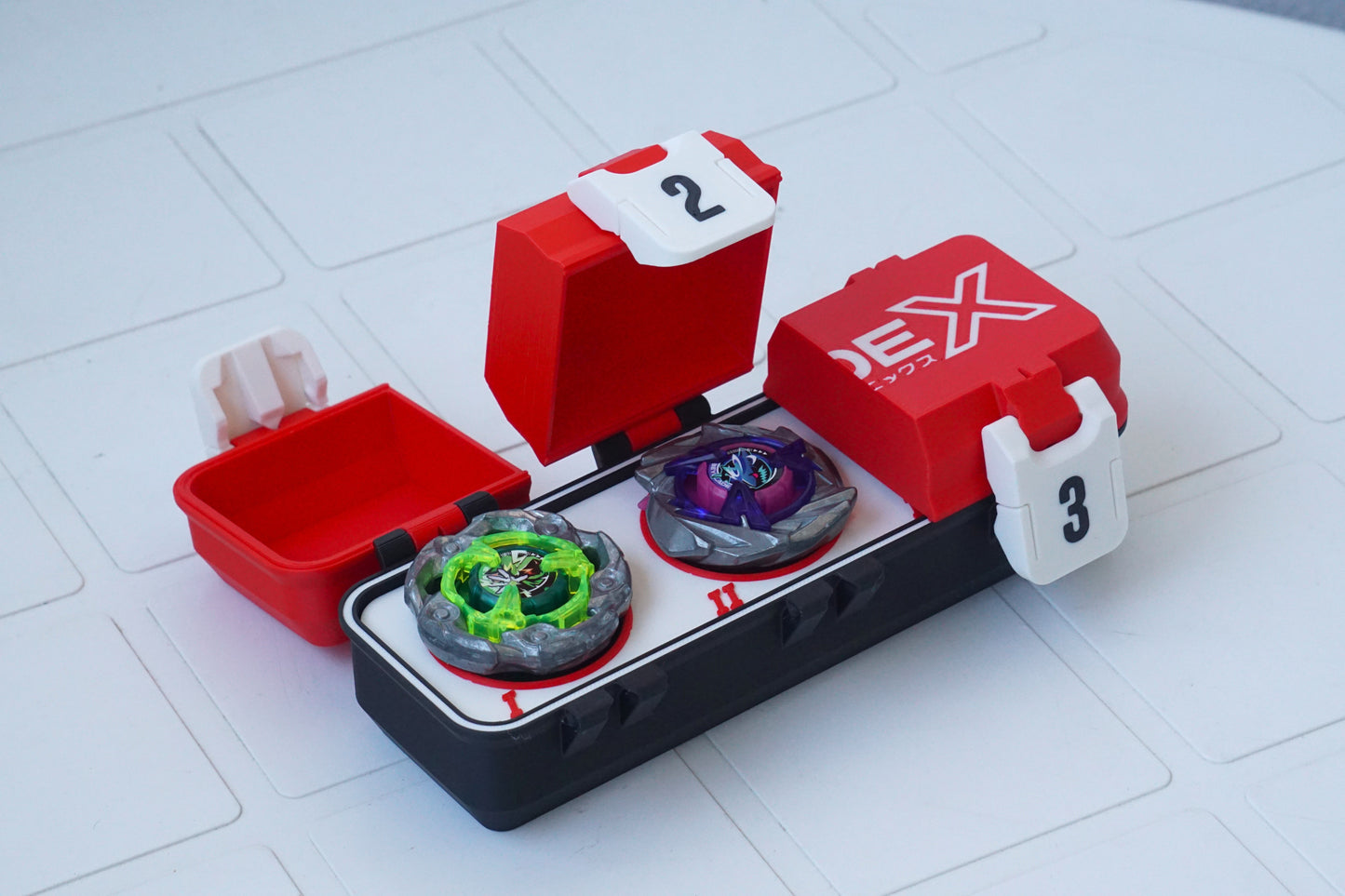 Beyblade X Organizer Storage Case for 3 Tops – Premium Storage Box
