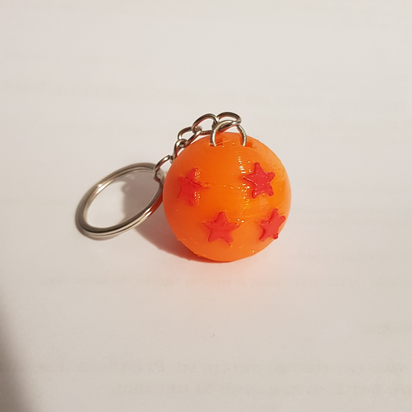 7 Dragon Balls Keychain Set – Dragon Ball 3D Printed Keychains | Complete 1–7 Star Collection | Anime Gift