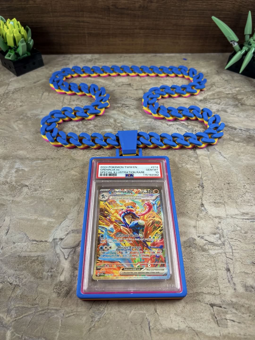 Graded Card Holder Necklace | Compatible with PSA, CGC, TAG, BGS and Toploaders
