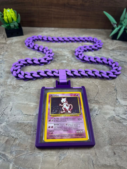 Graded Card Holder Necklace | Compatible with PSA, CGC, TAG, BGS and Toploaders